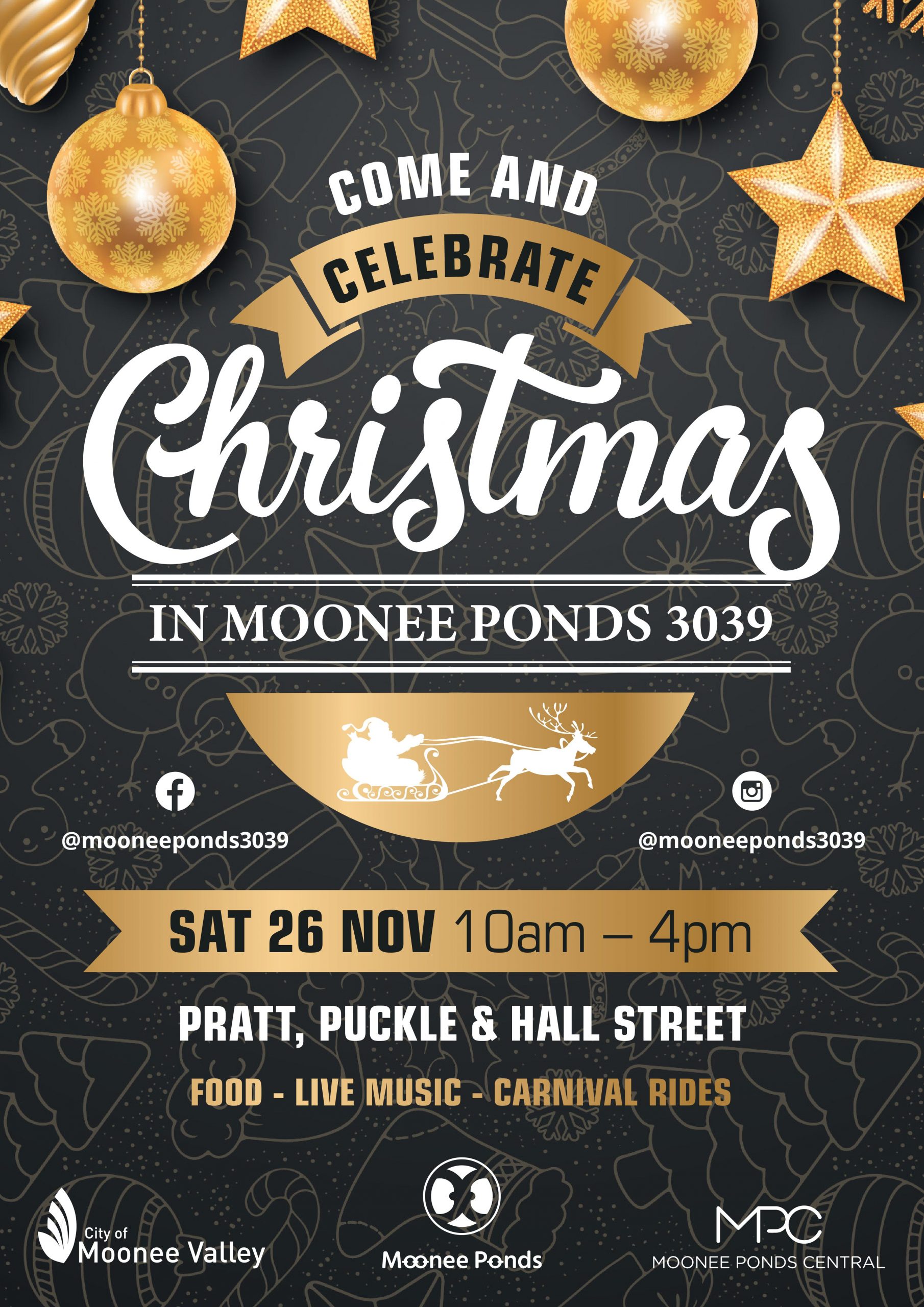 Christmas in Moonee Ponds Moonee Ponds 3039